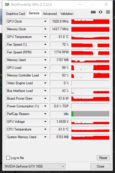 GIGABYTE GeForce GTX 1650 D6 WINDFORCE OC 4G (GV-N1656WF2OC-4GD)