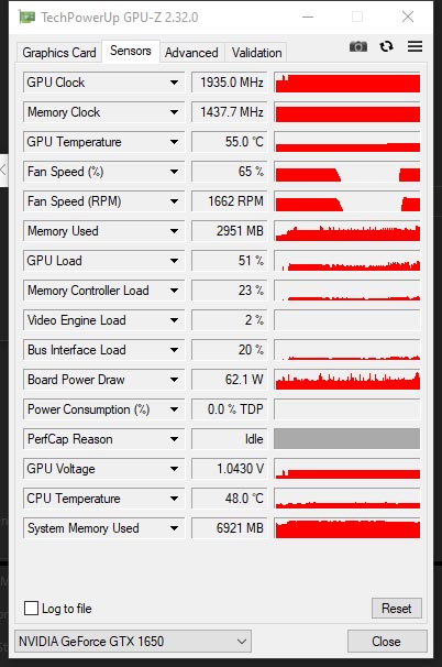 GIGABYTE GeForce GTX 1650 D6 WINDFORCE OC 4G (GV-N1656WF2OC-4GD)