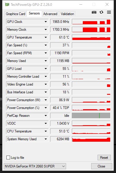 Gigabyte GeForce RTX 2060 SUPER GAMING OC 8G (GV-N206SGAMING OC-8GC)