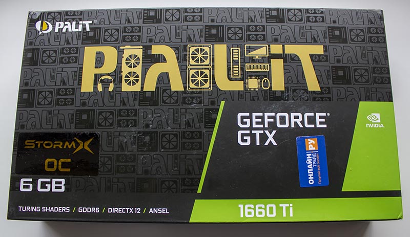 Palit GeForce GTX 1660 Ti StormX OC (NE6166TS18J9-161F)