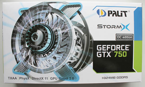 Palit GeForce GTX 750 StormX OC