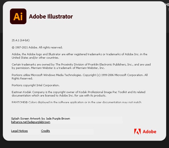 Adobe Illustrator CC 2021