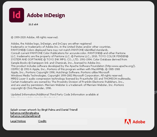 Adobe InDesign CC 2021