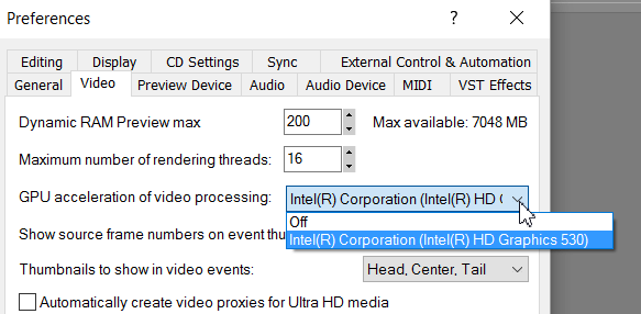 Intel HD Graphics 530 (GT2)