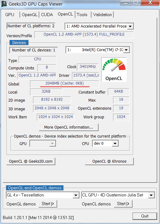 Intel HD Graphics 4000