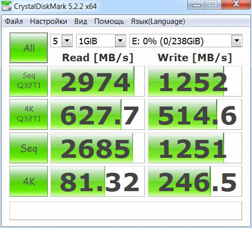 Intel SSD 760p (SSDPEKKW256G8XT)