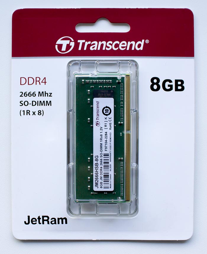 Transcend JetRam JM2666HSB-8G