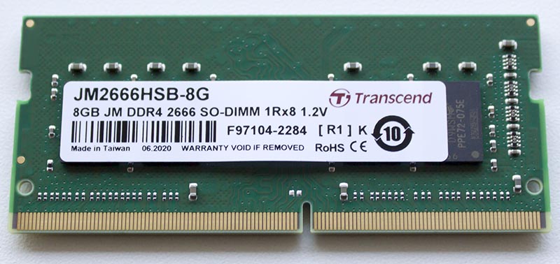Transcend JetRam JM2666HSB-8G