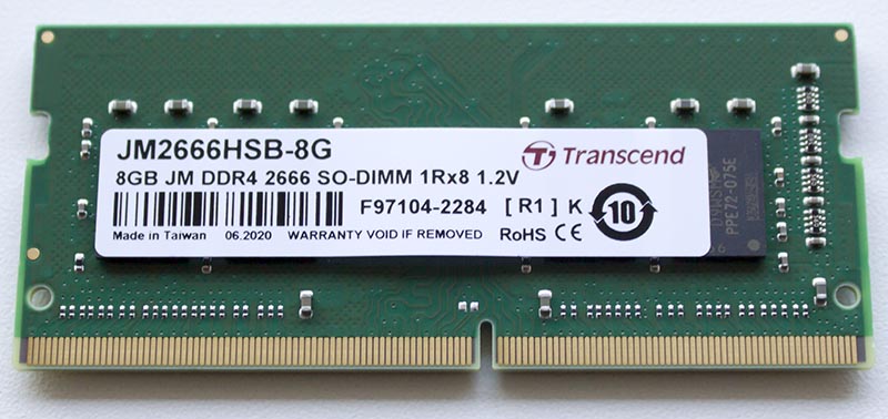 Transcend JetRam JM2666HSB-8G