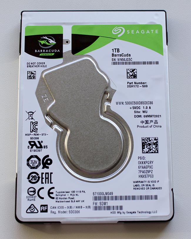 Seagate BarraCuda Pro ST1000LM049