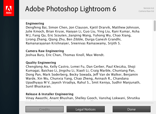 Adobe Photoshop Lightroom 6.5