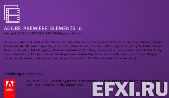 Adobe Premiere Elements 10