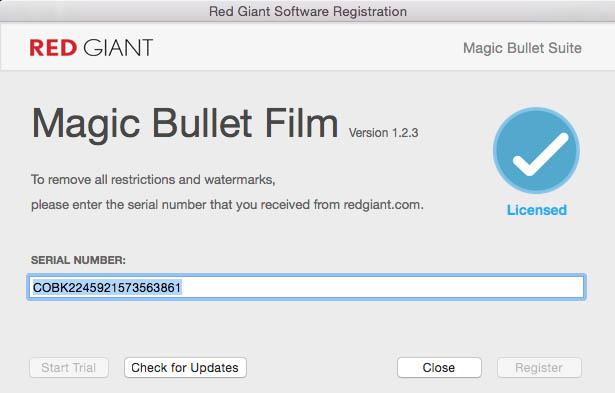 Red Giant Magic Bullet Suite 13 for After Effects