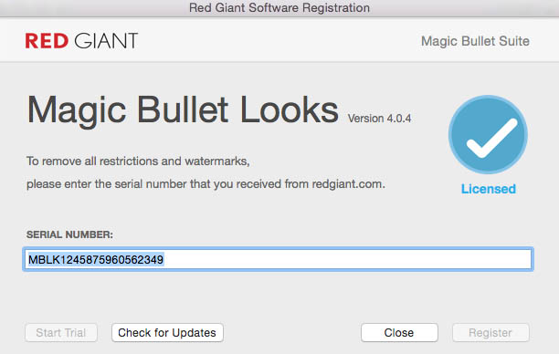 Red Giant Magic Bullet Suite 13 for After Effects