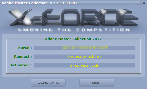 adobe master collection cs6 xforce keygen