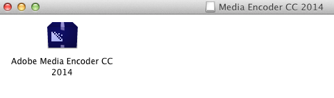 Adobe Media Encoder CC 2014 for Mac OS