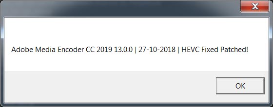 Adobe Media Encoder CC 2019 13.0.2 Crack Mac Osx