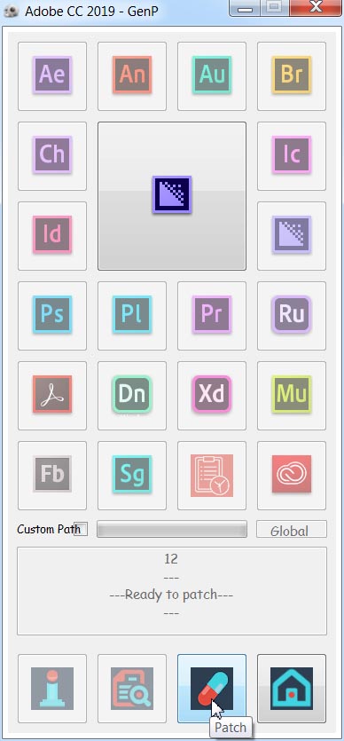 Adobe CC 2019 - GenP_V1.5.5.2