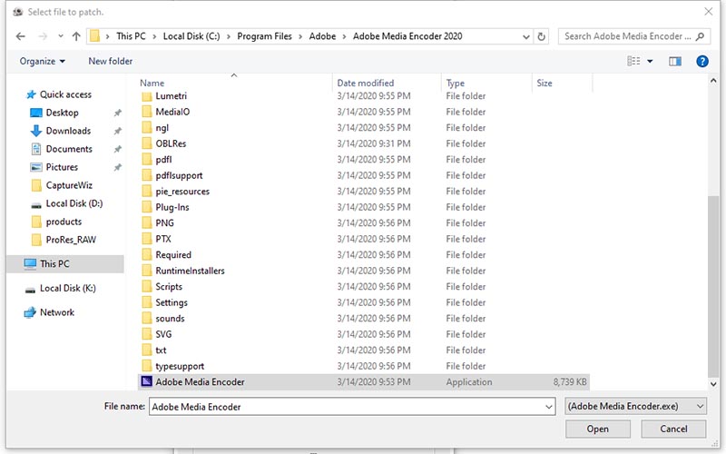 Adobe Media Encoder CC 2020 (v14.0.4.16)