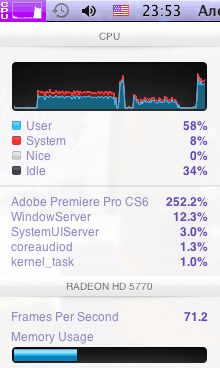 Mercury Playback Engine GPU Acceleration (OpenCL)