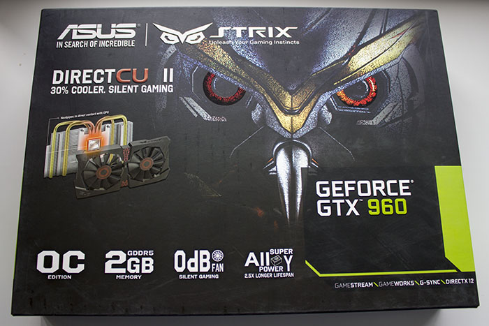 ASUS STRIX-GTX960-DC2OC-2GD5