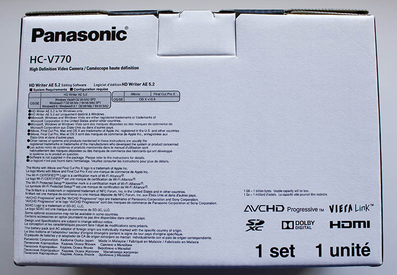 Panasonic HC-V770EE-K