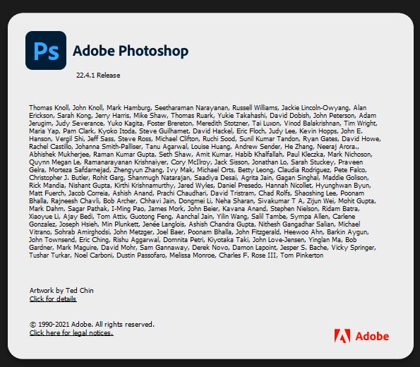 Adobe Photoshop CC 2021