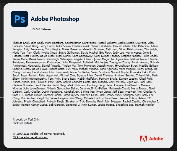 Adobe Photoshop CC 2021