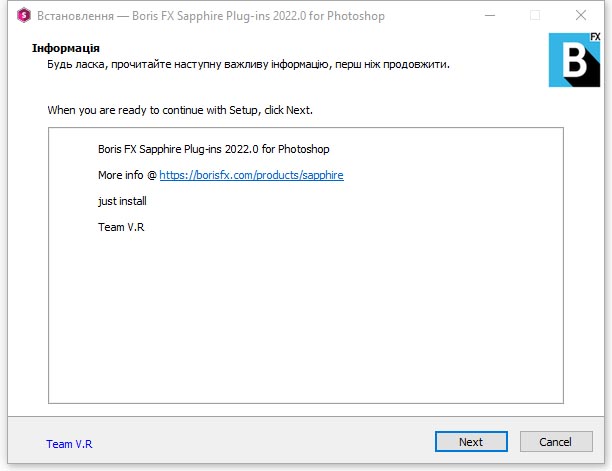 Boris FX Sapphire Plug-ins for PS