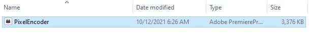 Pixel Encoder