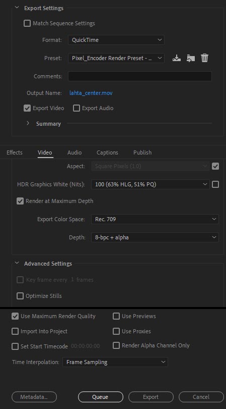 Pixel Encoder