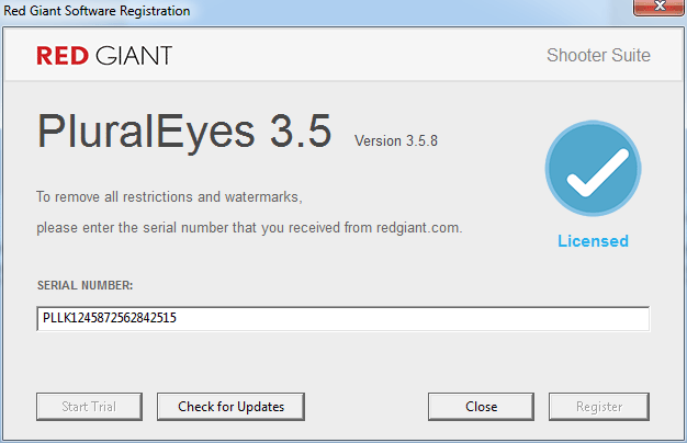 Pluraleyes keygen crack mac download