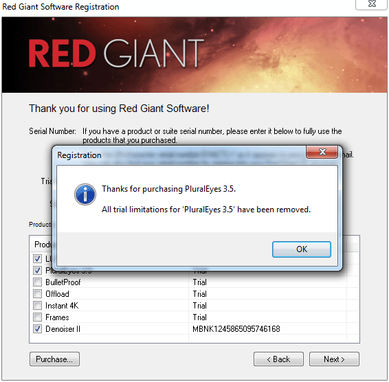 Red Giant PluralEyes 4.1.8