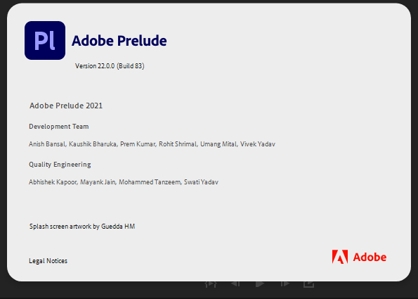 Adobe Prelude 2022 (v22.0.0.83)