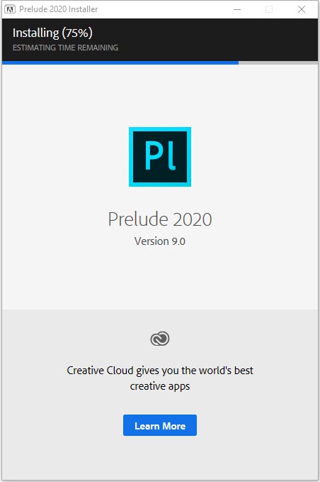 Adobe Prelude CC 2020