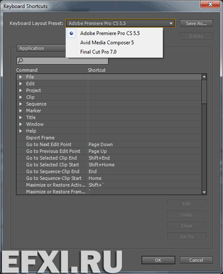 Adobe Premiere Pro CS5.5