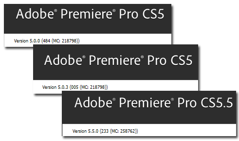 Adobe Premiere Pro CS5.5