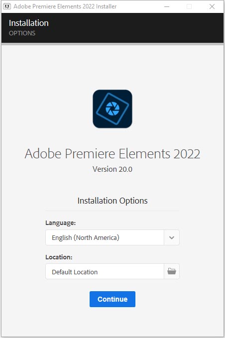 Adobe Premiere Elements 2022