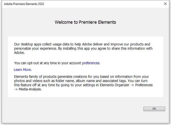 Adobe Premiere Elements 2022