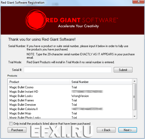 Red Giant Magic Bullet Mojo 1.2 serial key or number