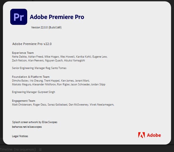 Adobe Premiere Pro 2022