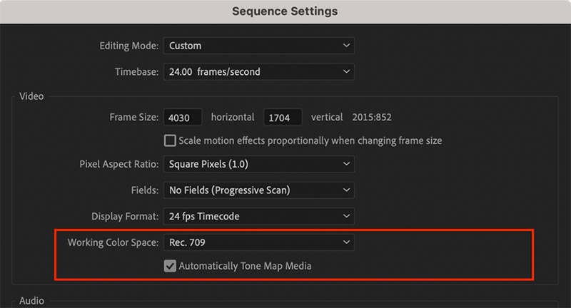 Automatically Tone Map Media