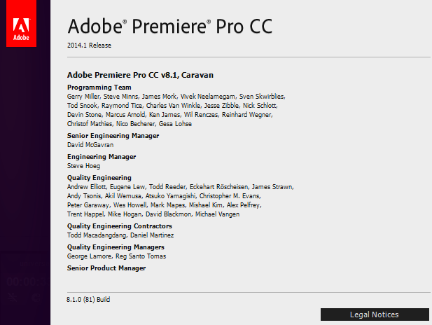 Adobe Premiere Pro CC 2014.1 Update