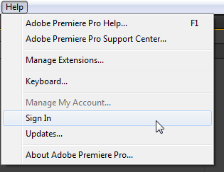 Adobe Premiere Pro CC 2014