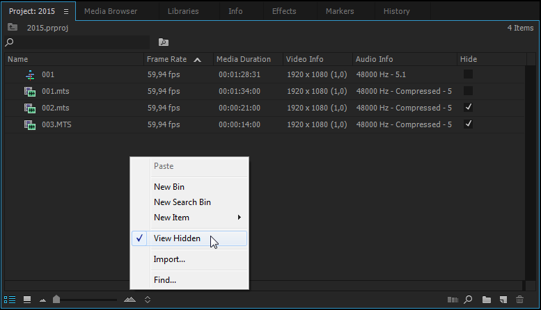 Adobe Premiere Pro CC 2015