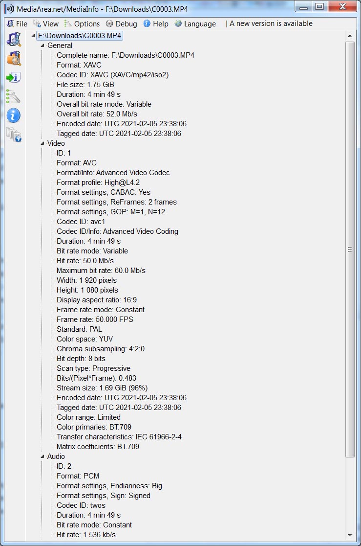 Adobe Premiere Pro CC 2021  SONY HDR-AS300