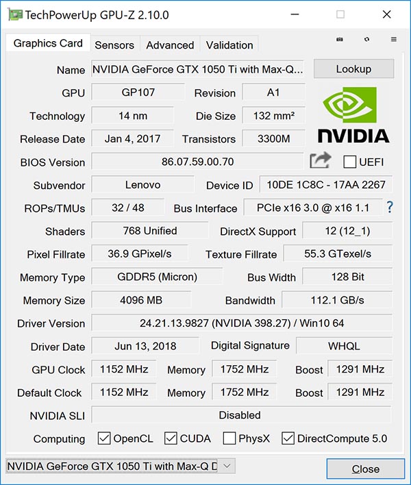 Lenovo ThinkPad X1 Extreme