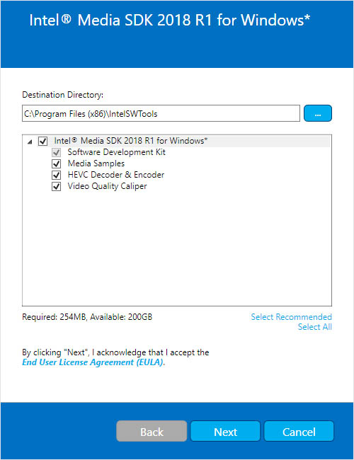 Intel Media SDK 2018 R1