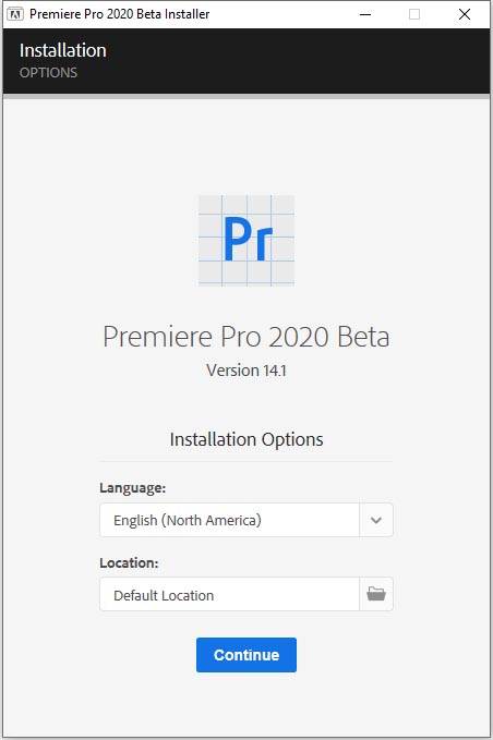 Adobe Premiere Pro CC 2020 (v14.1)