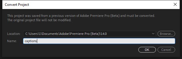 Adobe Premiere Pro Beta v14.7